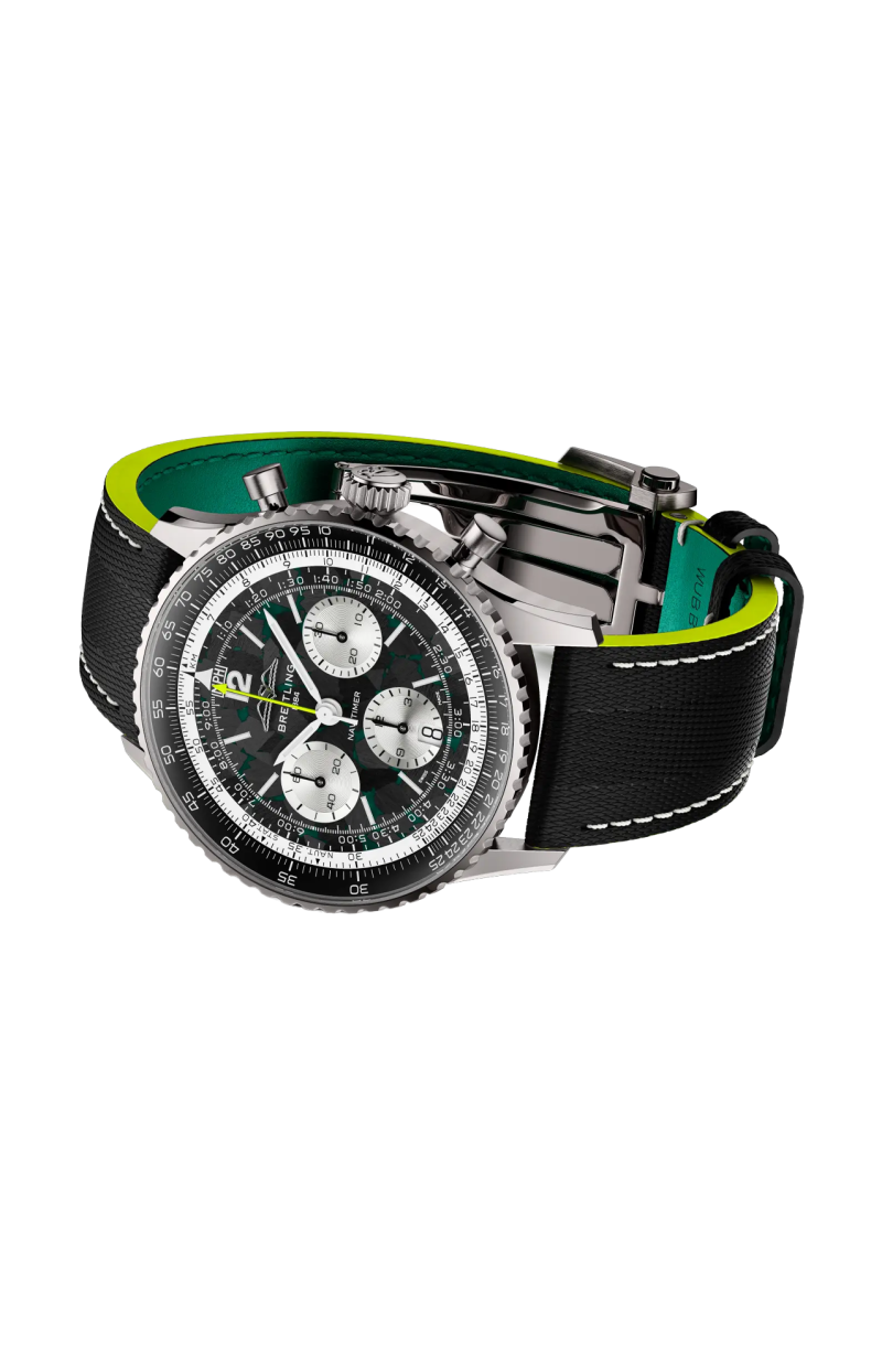 Breitling | NAVITIMER B01 CHRONOGRAPH 43 ASTON MARTIN ARAMCO FORMULA ONE&trade; TEAM - LIMITED EDITION - EB01381A1B1X1 (3)