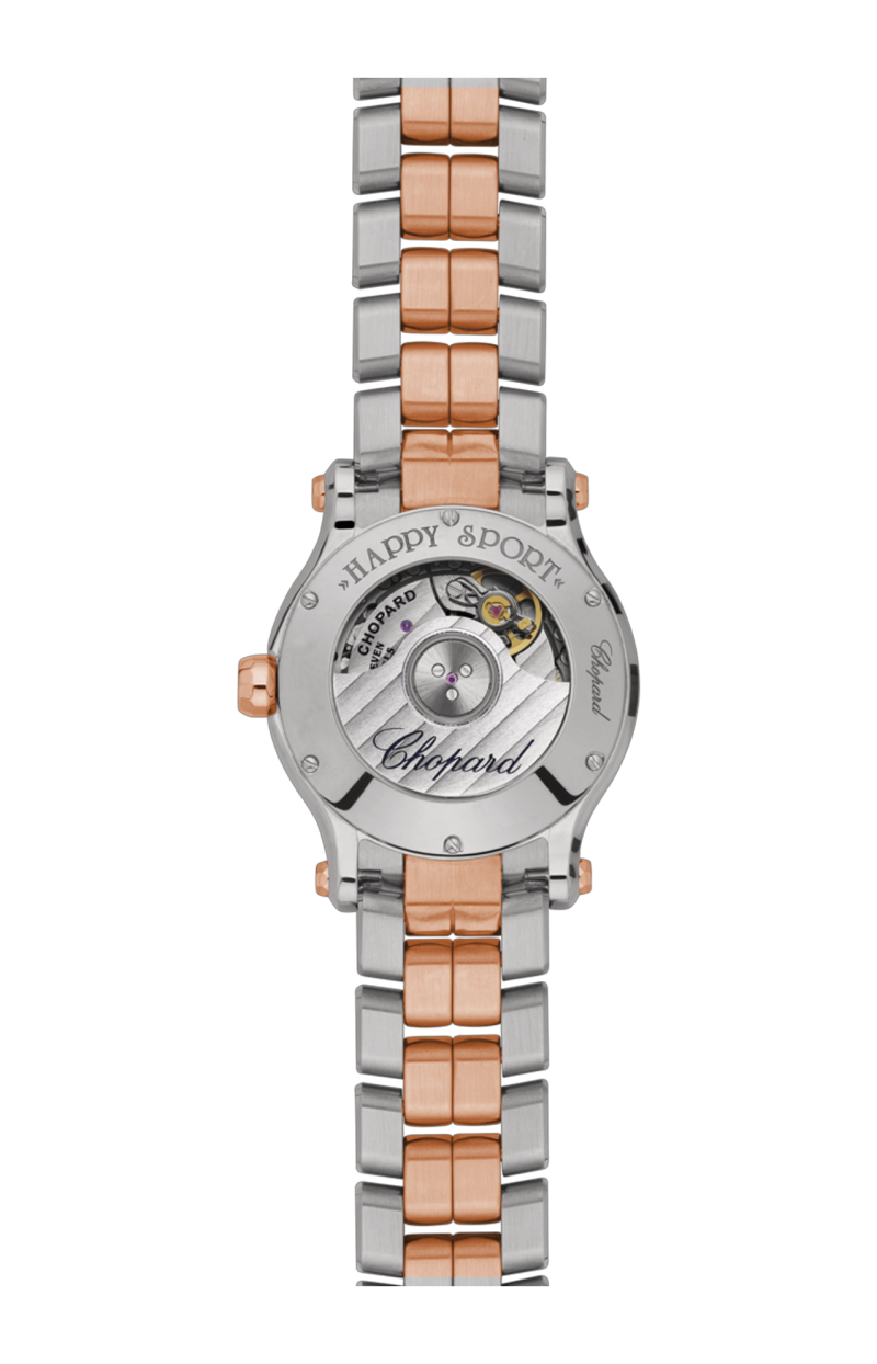 Chopard | HAPPY SPORT 30 MM, AUTOMATICO, ORO ROSA ETICO, ACCIAIO - 278573 (2)