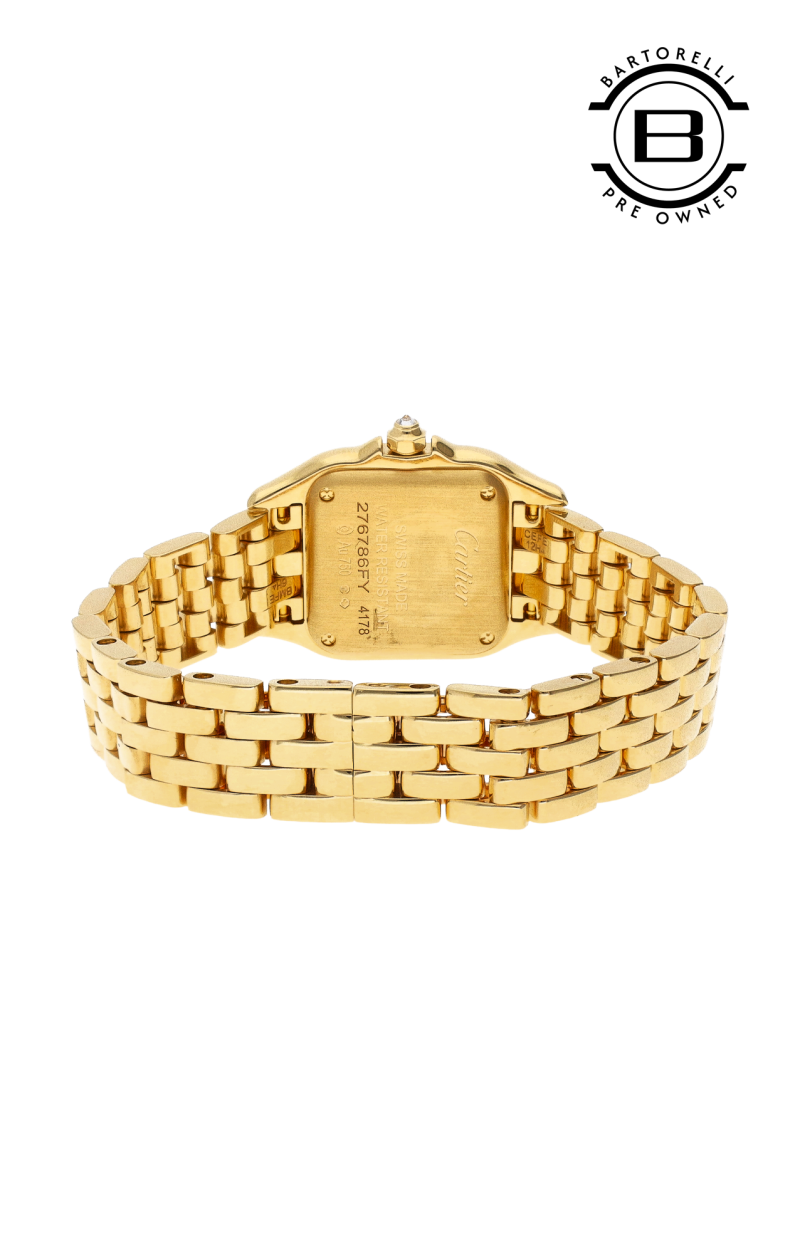 Cartier | PANTH&Egrave;RE DE CARTIER MODELLO PICCOLO, ORO GIALLO, DIAMANTI, QUARZO - U-WJPN0086 (2)