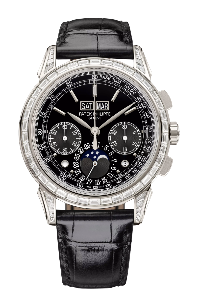 Patek Philippe | GRANDI COMPLICAZIONI, CRONOGRAFO, CALENDARIO PERPETUO, JOAILLERIE, CARICA MANUALE -  5271P-010 (1)