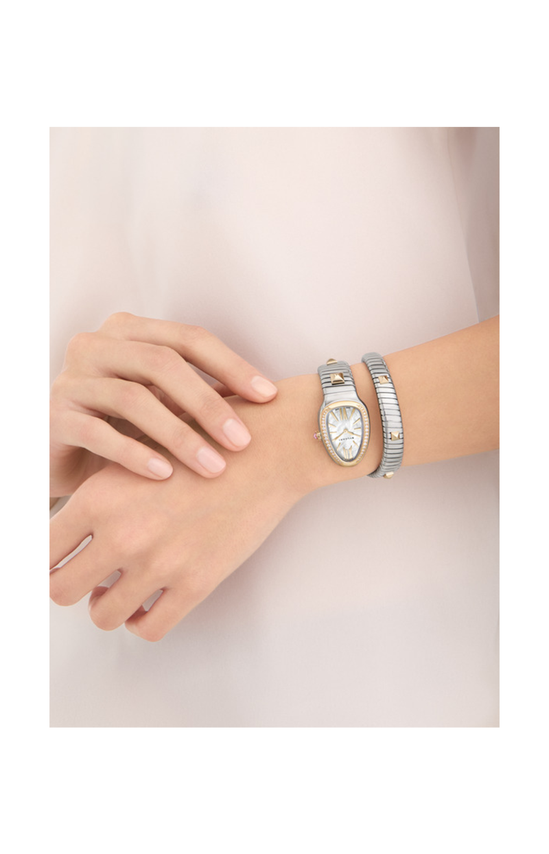 Bulgari | SERPENTI TUBOGAS GOLD & STEEL - LIMITED EDITION - RE00153 (6)