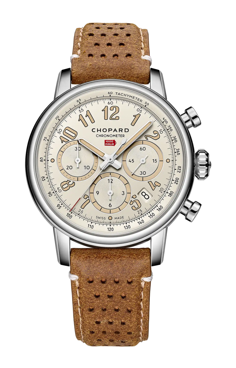 Chopard | MILLE MIGLIA CLASSIC CHRONOGRAPH RATICOSA 40,5 MM, AUTOMATICO, LUCENT STEEL&trade; - 168619-3020 (1)