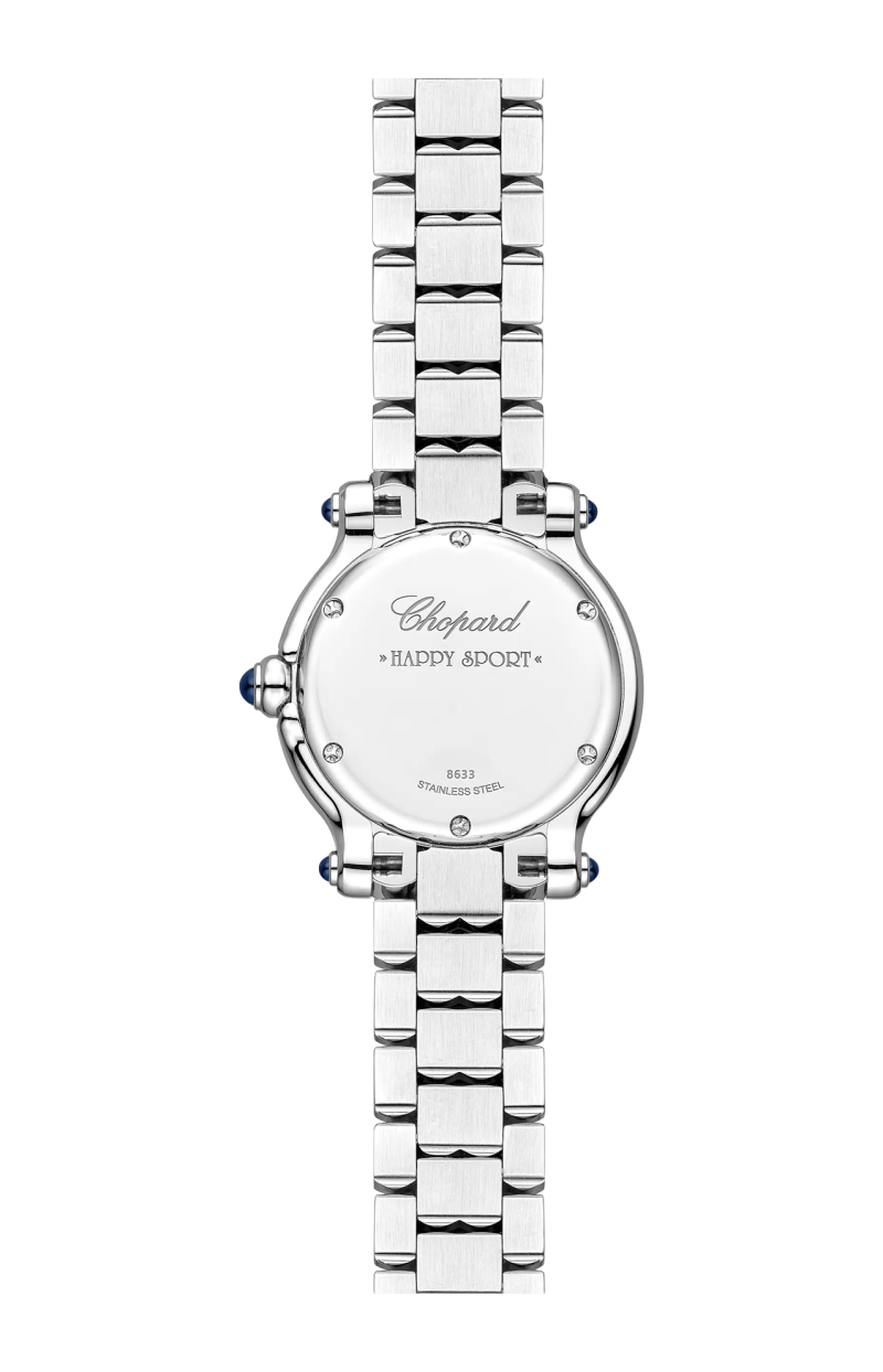 Chopard | HAPPY SPORT THE FIRST 26 MM, LUCENT STEEL&trade;, DIAMANTI, QUARZO - 278633-3002 (2)