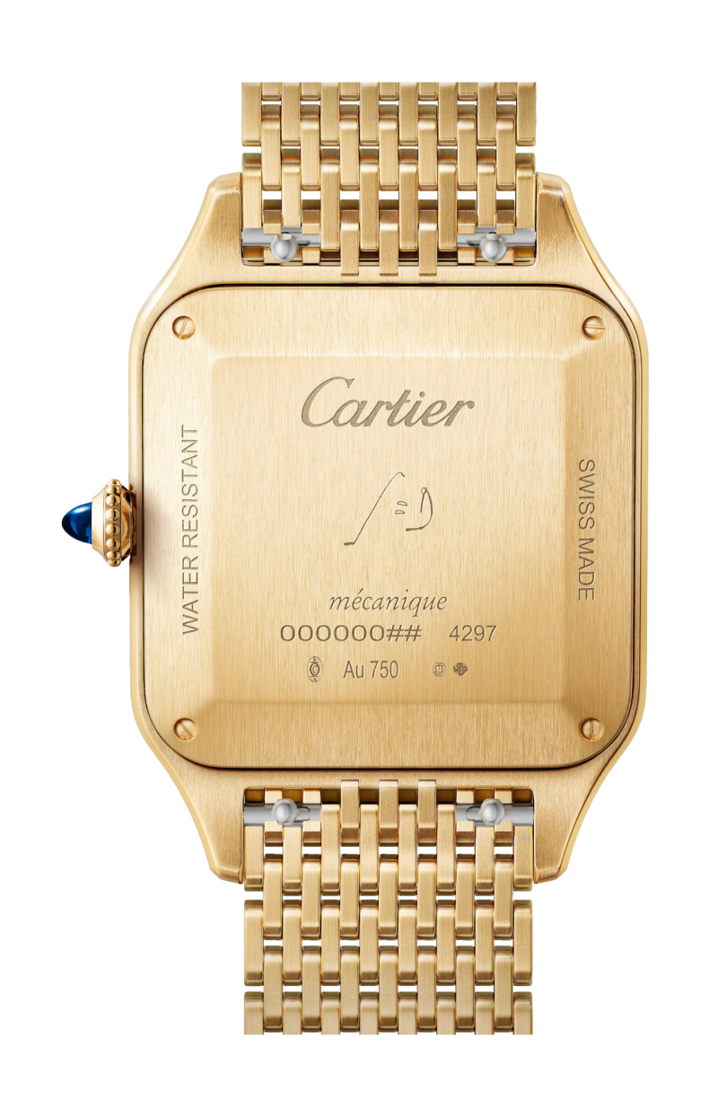 Cartier | SANTOS-DUMONT MODELLO GRANDE, ORO GIALLO, MANUALE - WGSA0123 (4)