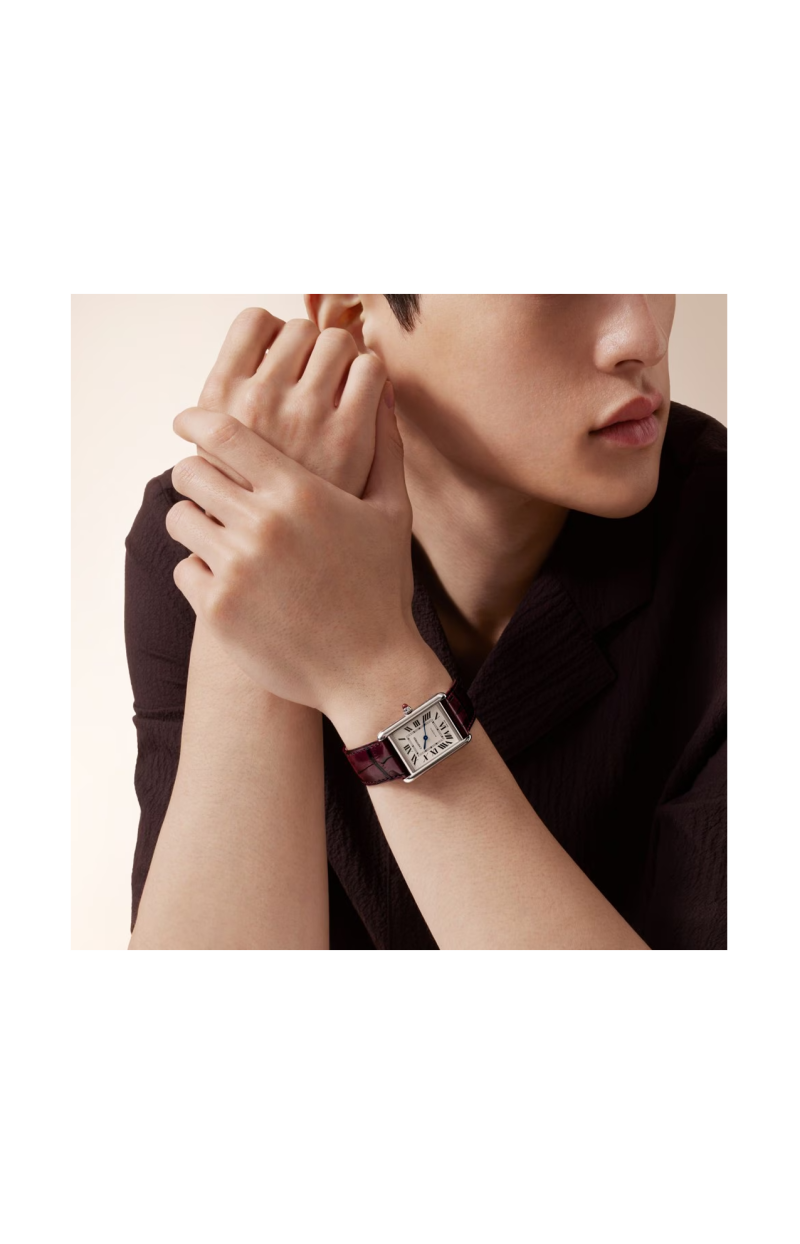 Cartier | TANK LOUISE CARTIER MODELLO GRANDE, PLATINO, AUTOMATICO - WGTA0373 (7)