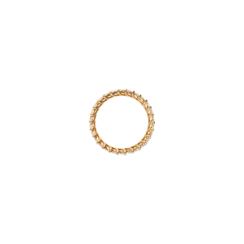 Bartorelli Italian Jewels | ANELLO VERETTA IN ORO ROSA E DIAMANTI - 369-5106 (3)