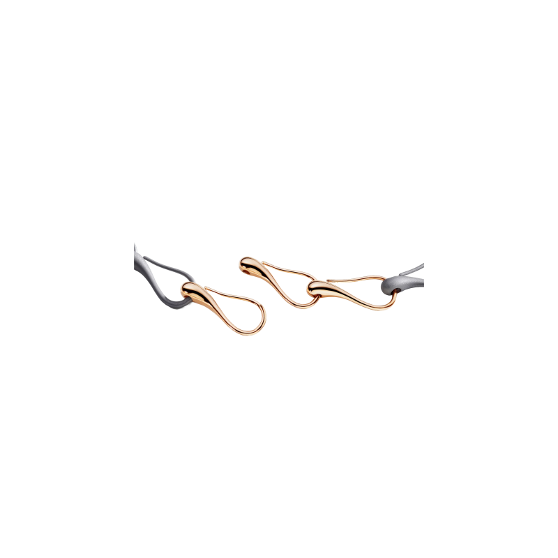 Dada Arrigoni | CHOKER ELIKA MAGLIE GRANDI TITANIO & ORO - DEK23CATTRR (2)