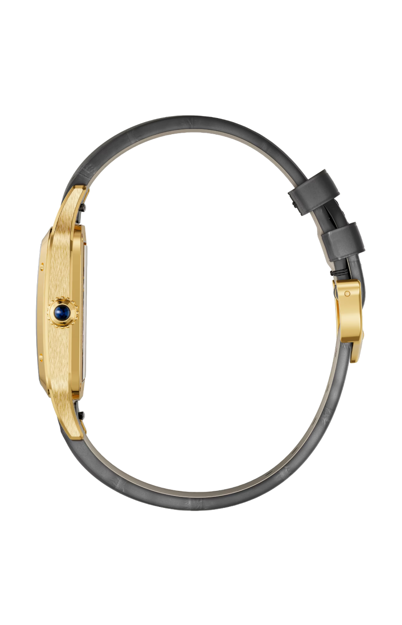 Cartier | SANTOS-DUMONT SCHELETRATO DOTATO DI MICROROTORE MODELLO GRANDE, AUTOMATICO, ORO GIALLO - WHSA0043 (2)