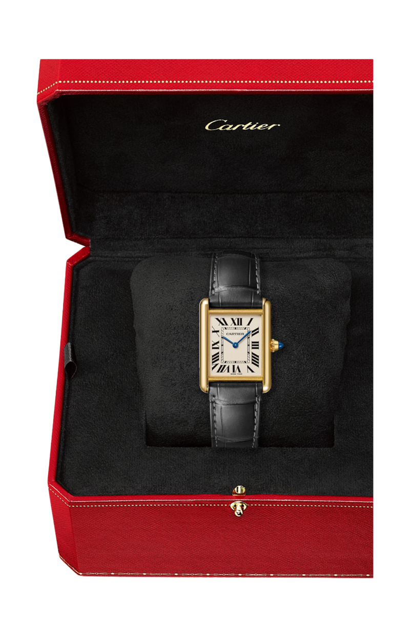 Cartier | TANK LOUIS CARTIER MODELLO MEDIO, QUARZO, ORO GIALLO - WGTA0067 (7)