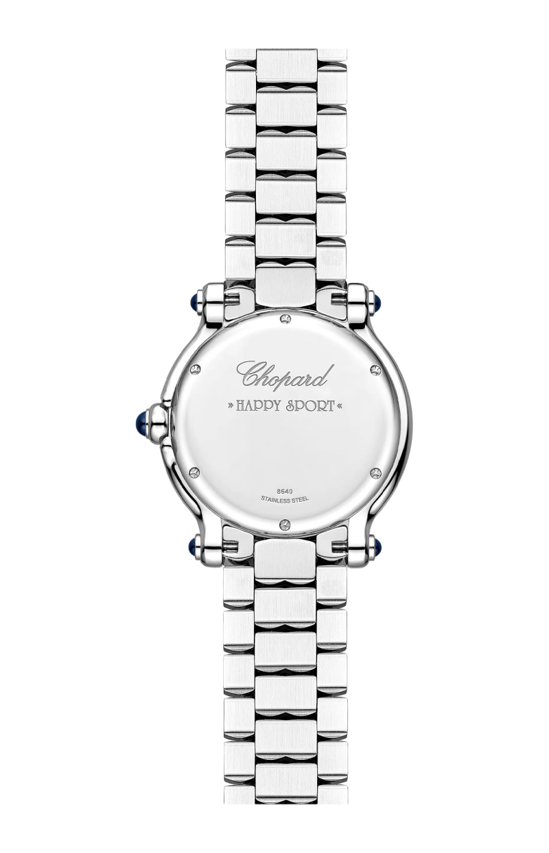 Chopard | HAPPY SPORT THE FIRST 33, QUARZO, LUCENT STEEL&trade;, DIAMANTI - 278640-3001 (2)