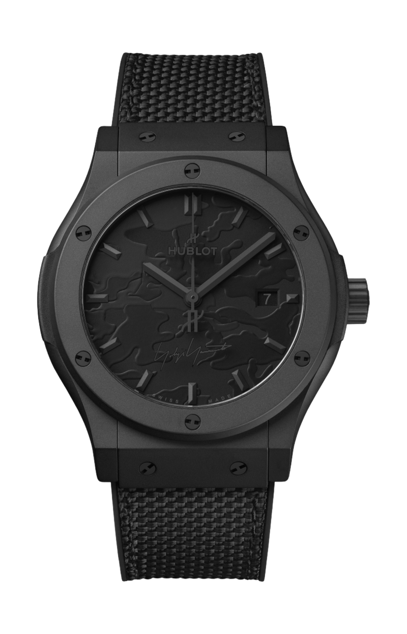 Hublot | CLASSIC FUSION YOHJI YAMAMOTO ALL BLACK CAMO 42 MM - LIMITED EDITION - 542.CI.6670.NR.YOY (1)