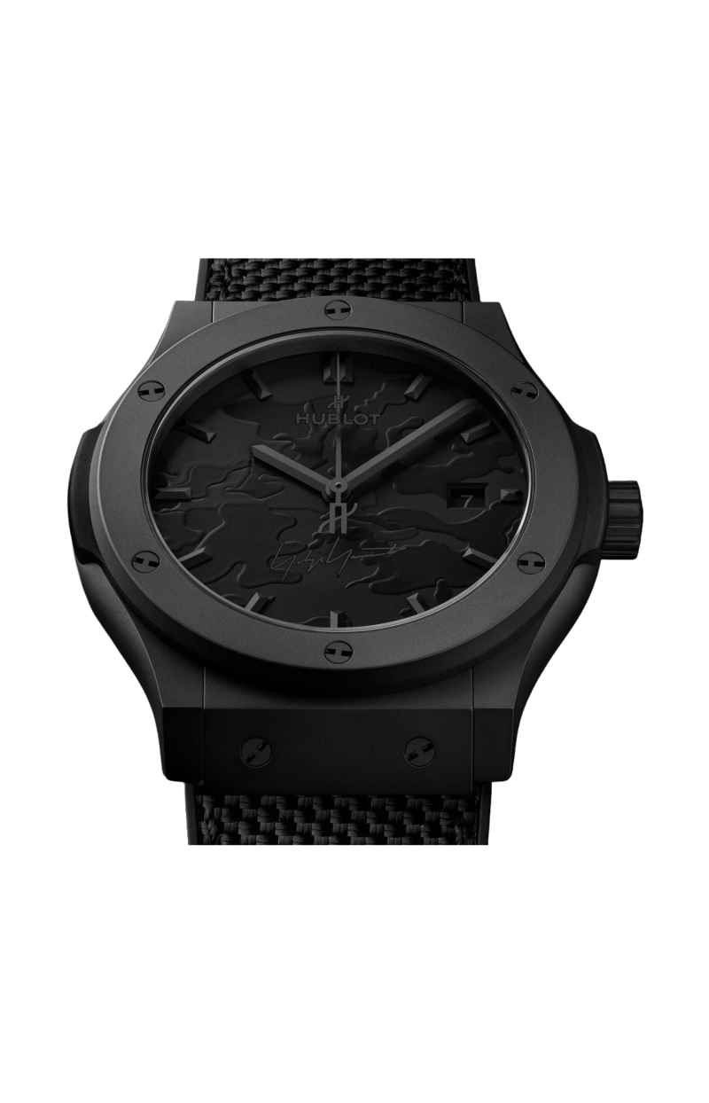 Hublot | CLASSIC FUSION YOHJI YAMAMOTO ALL BLACK CAMO 42 MM - LIMITED EDITION - 542.CI.6670.NR.YOY (2)