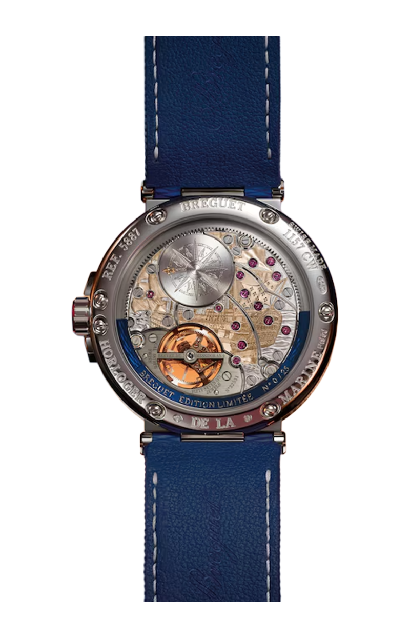 Breguet | MARINE TOURBILLON EQUATION MARCHANTE 5887 - LIMITED EDITION - 5887PT/YS/5WVSL (3)