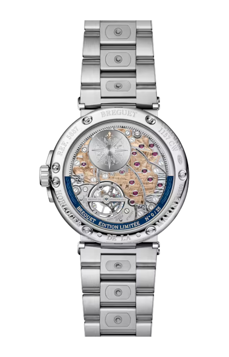 Breguet | MARINE TOURBILLON EQUATION MARCHANTE 5887 - LIMITED EDITION - 5887PT/YS/PW0 SL (2)