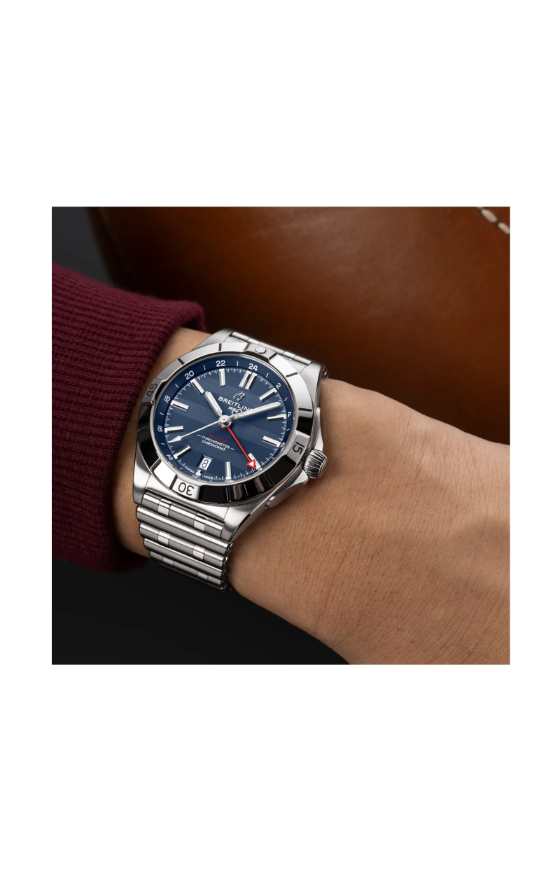 Breitling | CHRONOMAT AUTOMATIC GMT 40 SIX NATIONS FRANCE - LIMITED EDITION - A323989B1C1A1 (5)