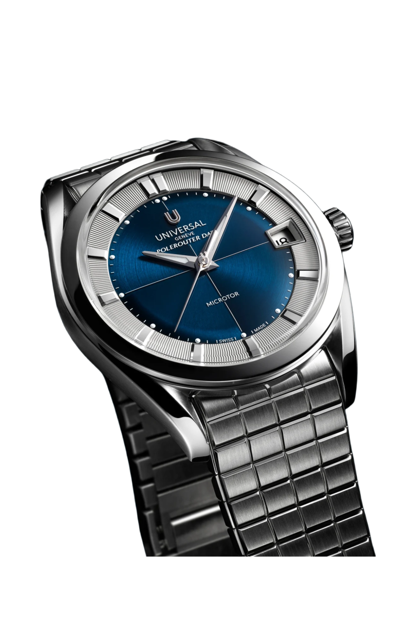 Universal Gen&egrave;ve | LA POLEROUTER DATE BLUE - UGPO002 (2)