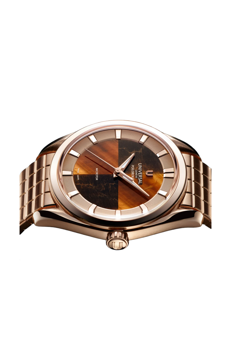 Universal Gen&egrave;ve | LA POLEROUTER HARDSTONE TIGER'S EYE - UGPO006 (2)
