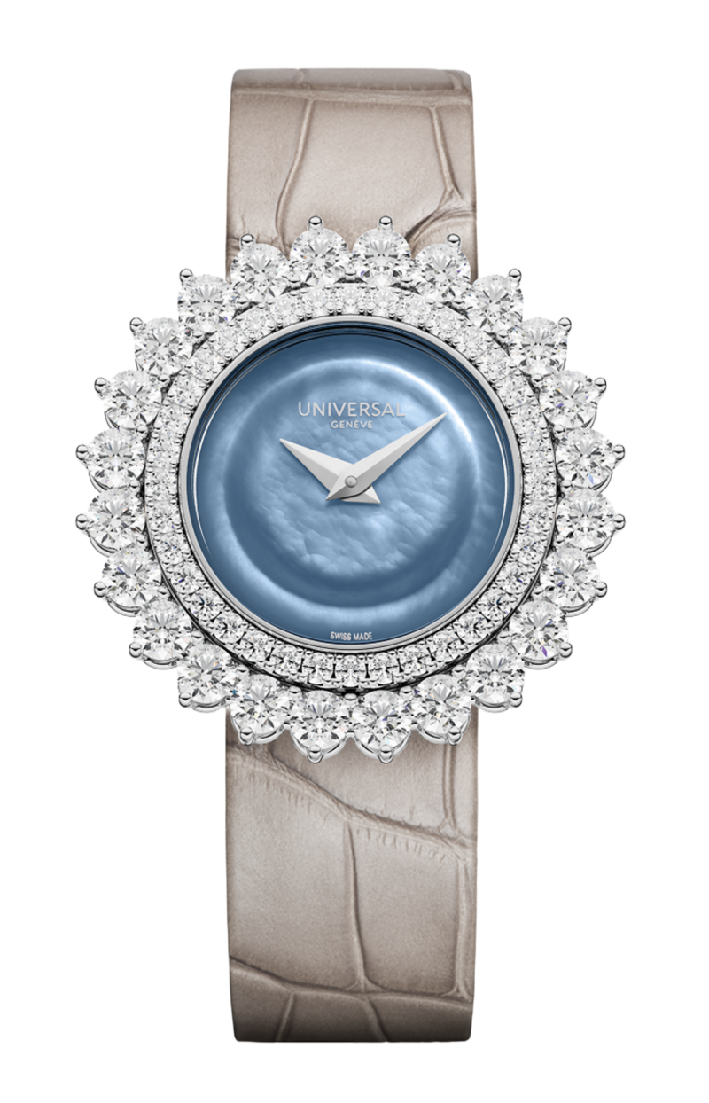 Universal Gen&egrave;ve | LA DISCO MINI LACE BLUE MOTHER OF PEARL - UGMD005 (1)