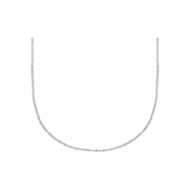 Bartorelli Italian Jewels | COLLANA GIROCOLLO IN ORO BIANCO - MCC023BB40 (1)