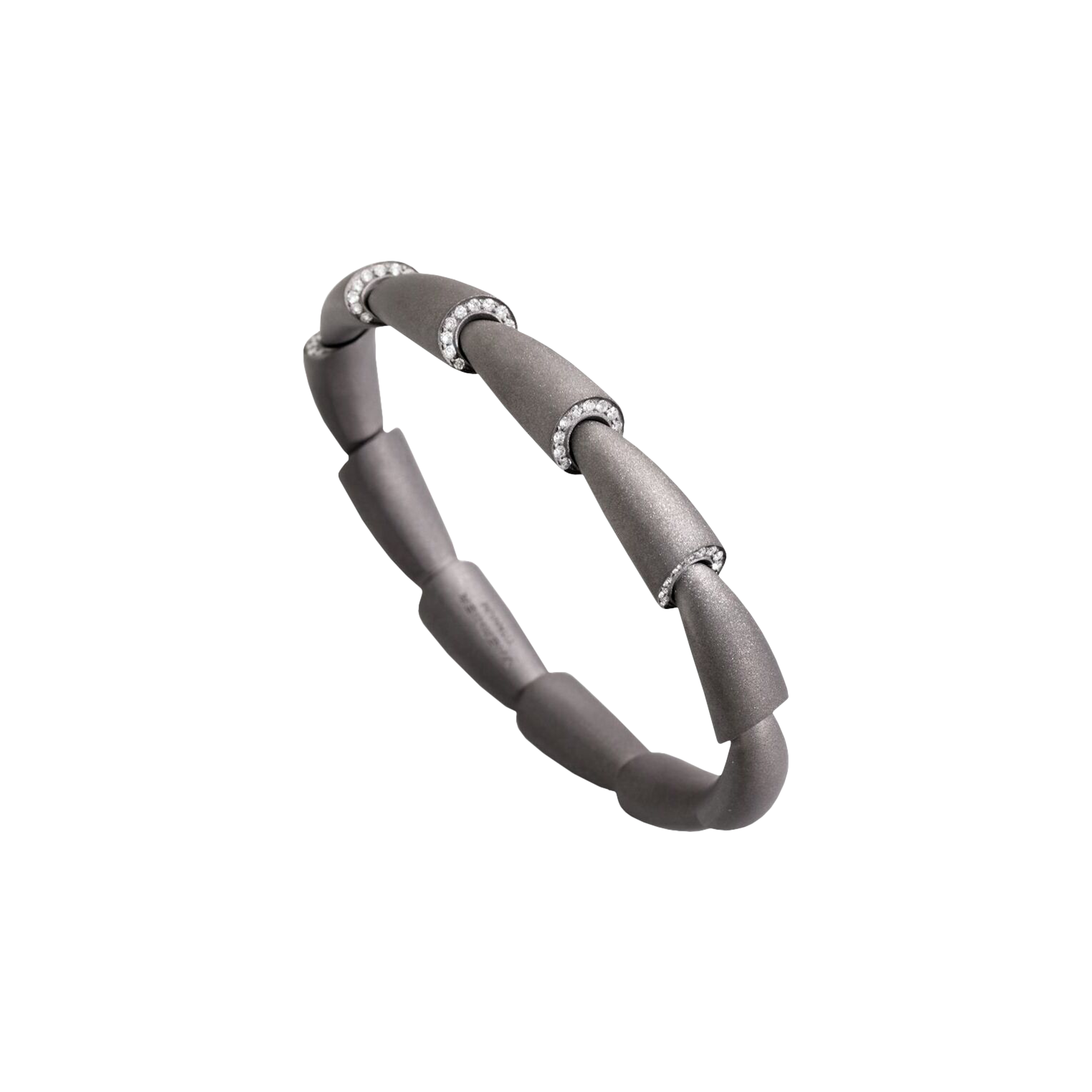 Vhernier | BRACCIALE IN TITANIO E DIAMANTI - TG1652BR001 (1)