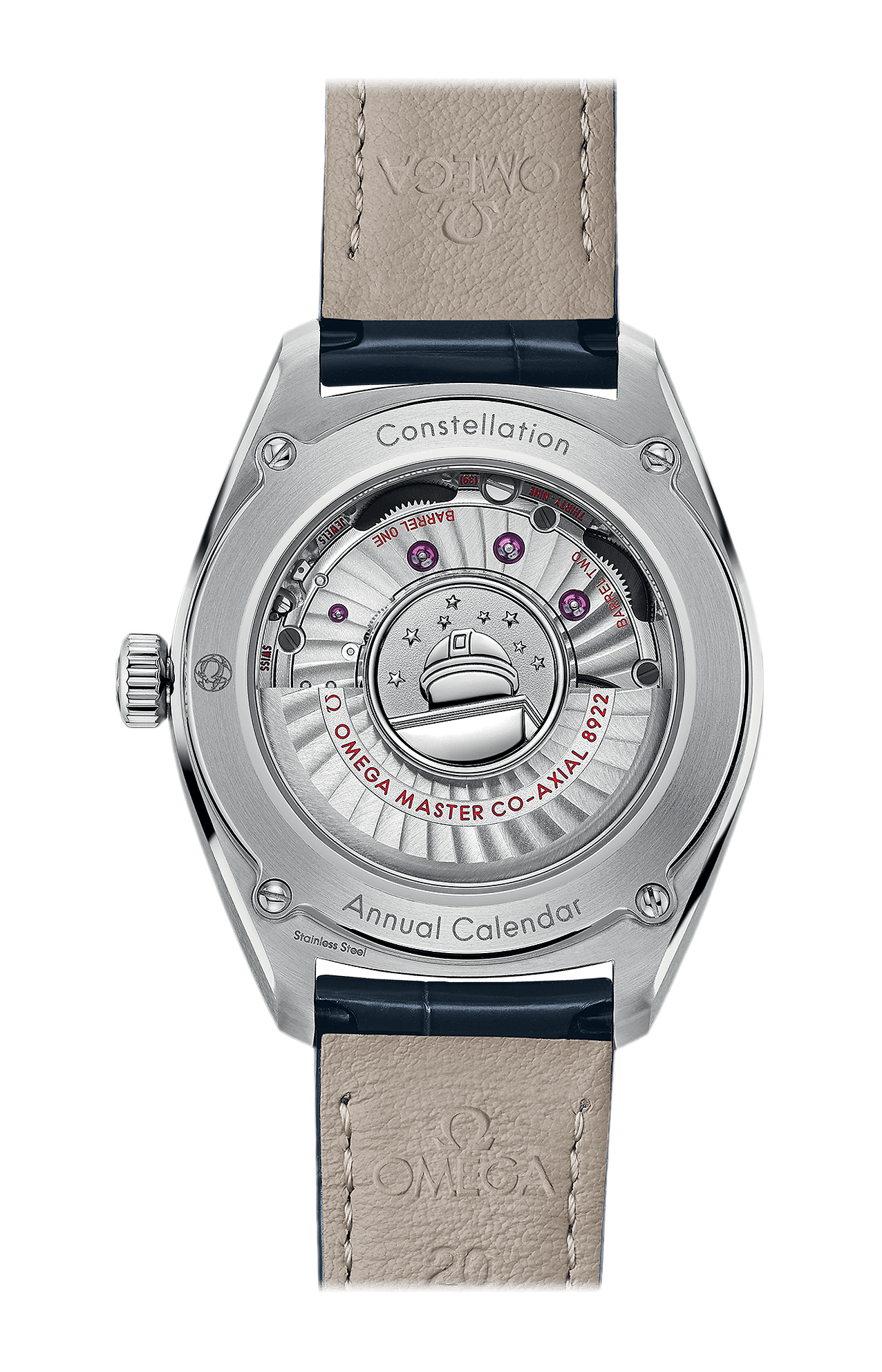 Omega | CONSTELLATION 41 MM, ACCIAIO SU PELLE - 130.33.41.22.06.001 (2)