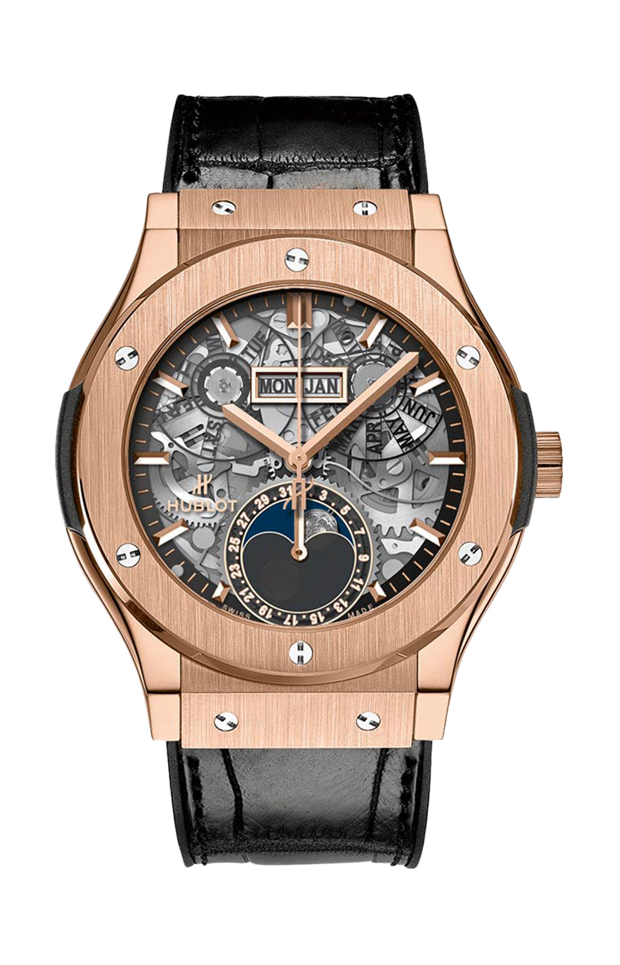 Hublot | CLASSIC FUSION AEROFUSION MOONPHASE KING GOLD 42 MM - 547.OX.0180.LR (1)