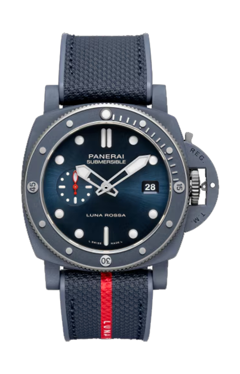 Panerai | SUBMERSIBLE QUARANTAQUATTRO LUNA ROSSA TI-CERAMITECH&trade; - PAM01466 (1)