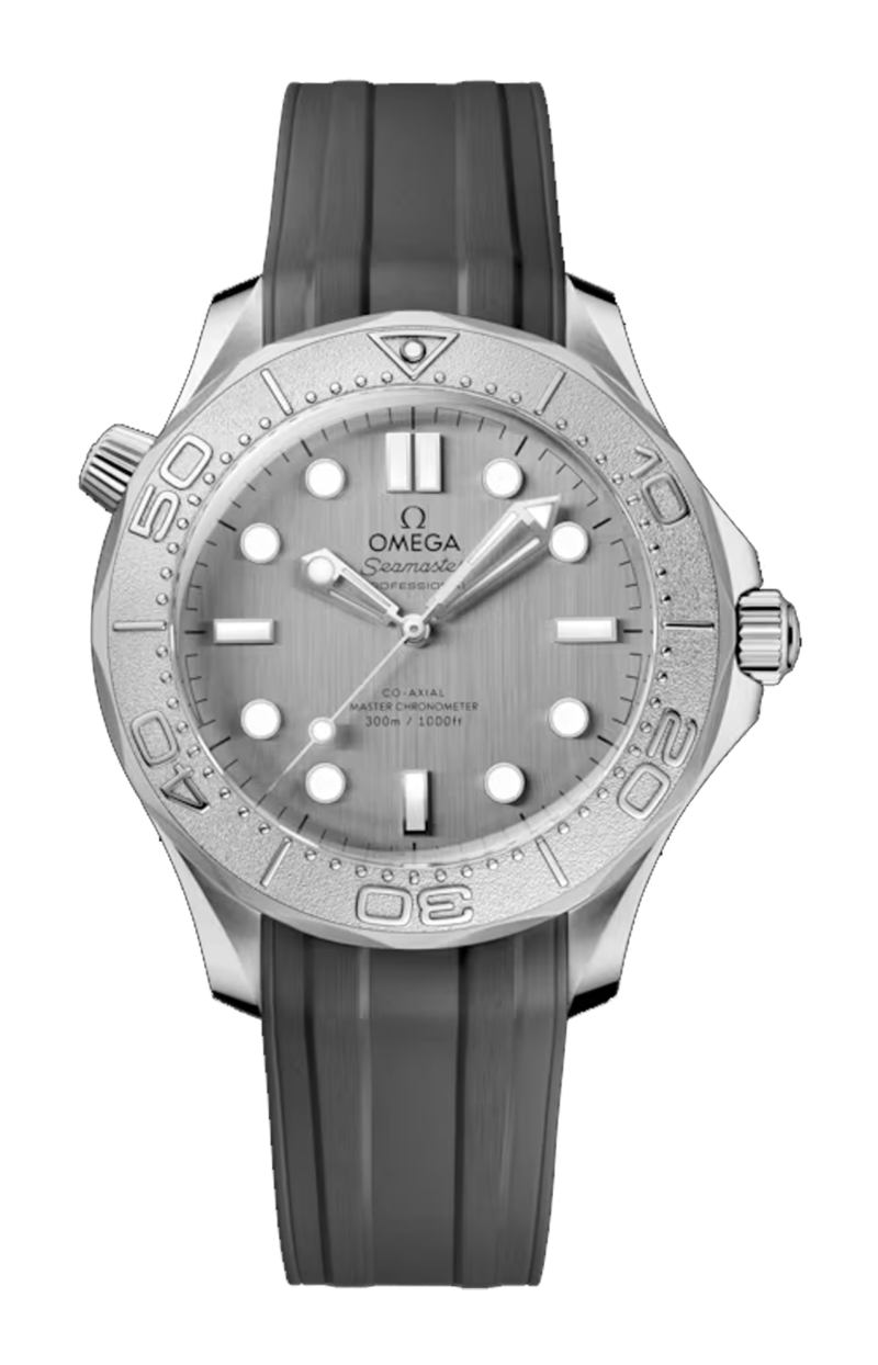 Omega | SEAMASTER DIVER 300M 42 MM, ACCIAIO SU CAUCCI&Ugrave; - 210.32.42.20.06.002 (1)