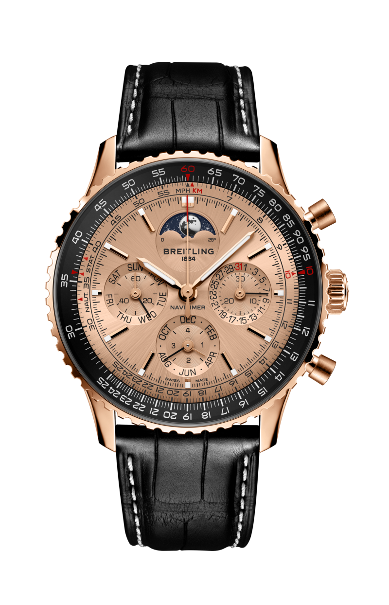 Breitling | NAVITIMER B19 CHRONOGRAPH 43 PERPETUAL CALENDAR 140TH ANNIVERSARY - RB19101A1H1P1 (1)