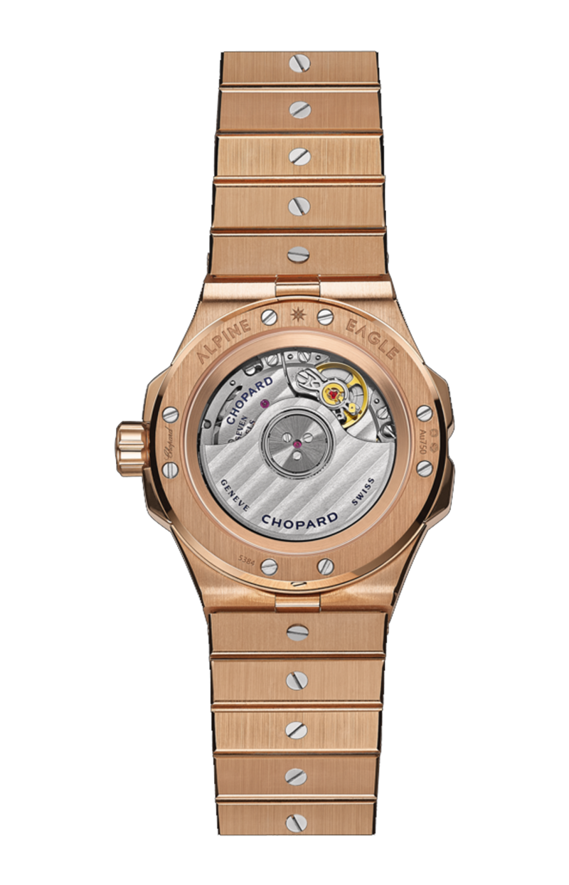 Chopard | ALPINE EAGLE 33 MM, AUTOMATICO, ORO ROSA ETICO, DIAMANTI - 295384 (2)