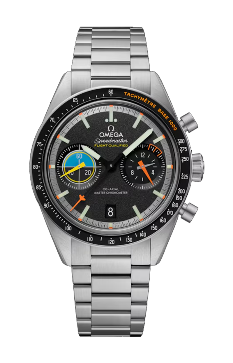Omega | SPEEDMASTER PILOT 40,85 MM, ACCIAIO SU ACCIAIO - 332.10.41.51.01.002 (1)