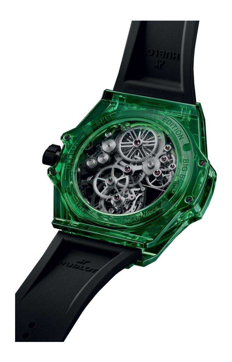 Hublot | BIG BANG TOURBILLON AUTOMATIC GREEN SAXEM 44 MM - LIMITED EDITION - 429.JG.0110.RT (3)