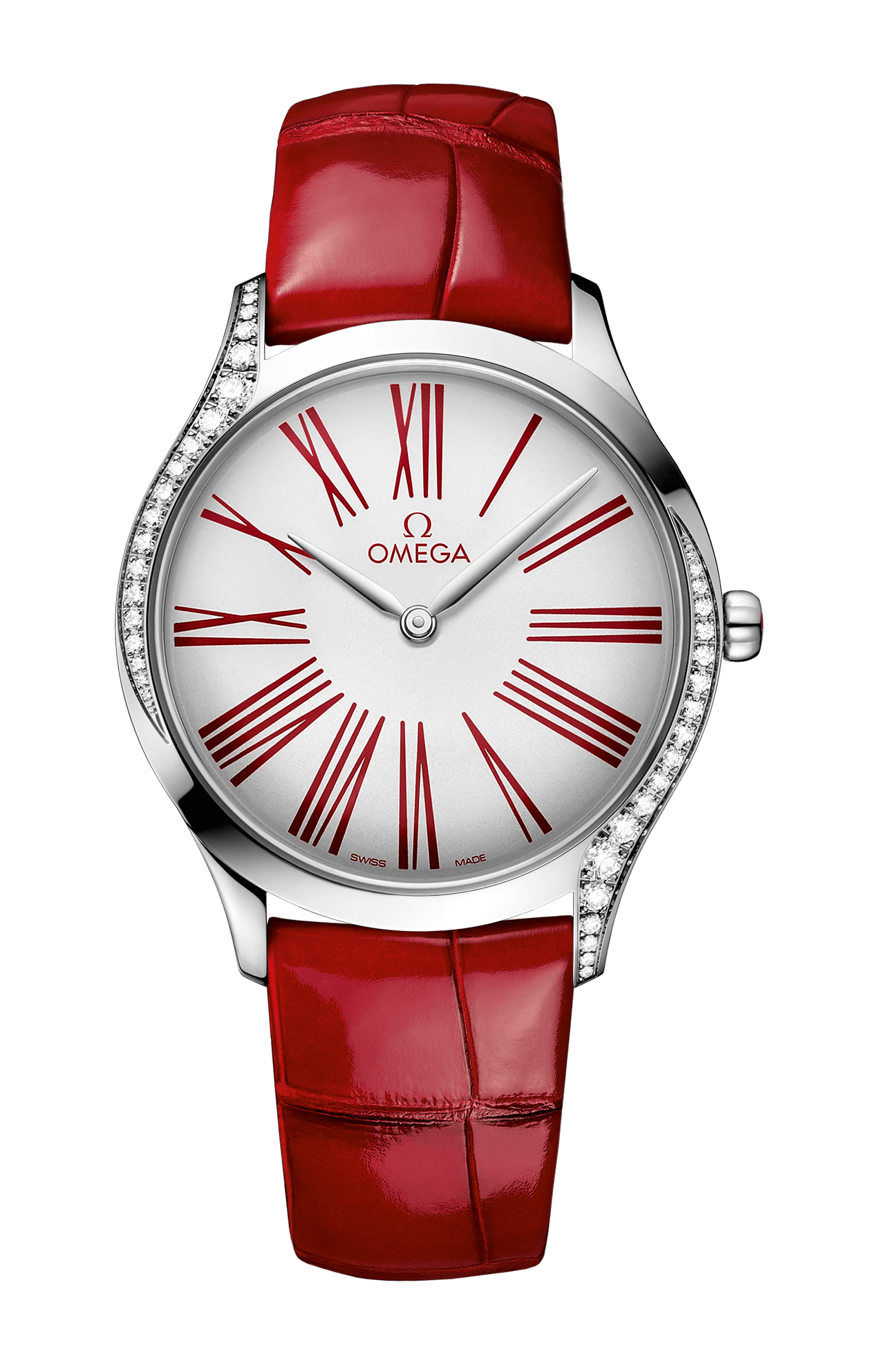 Omega | DE VILLE TR&Eacute;SOR 36 MM, ACCIAIO SU PELLE - 428.18.36.60.04.002 (1)