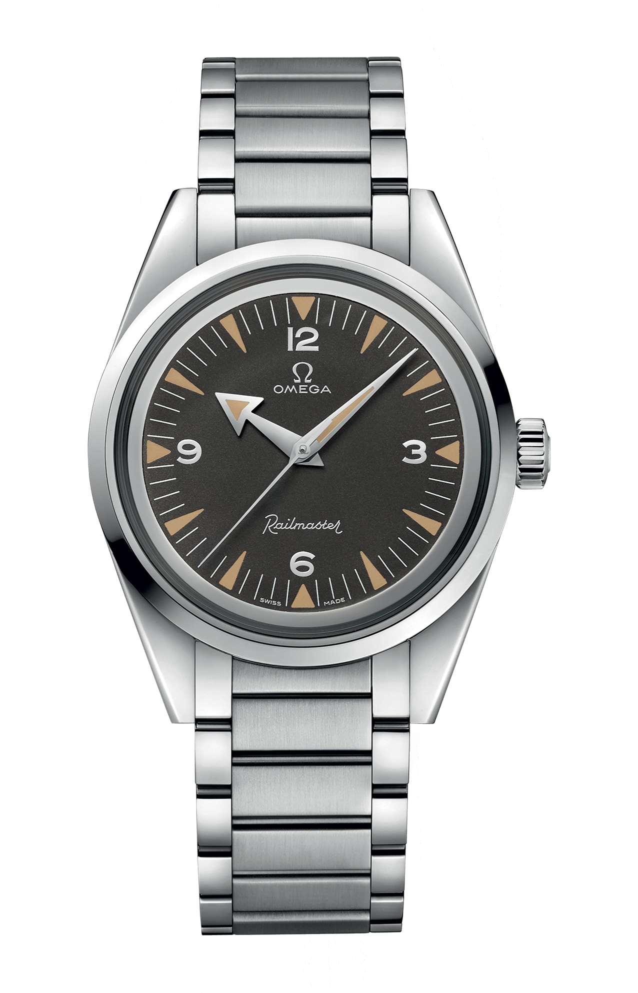 Omega | SEAMASTER RAILMASTER 38 MM, ACCIAIO SU ACCIAIO - LIMITED EDITION - 220.10.38.20.01.002 (1)