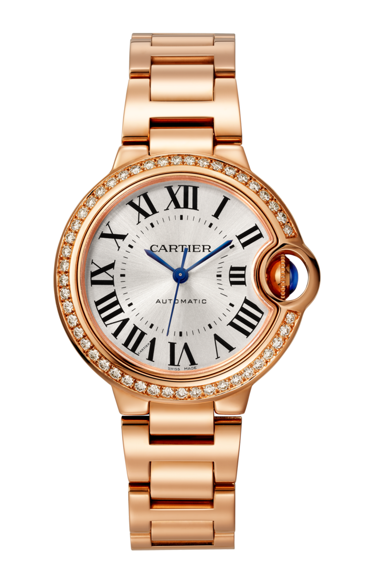 Cartier | BALLON BLEU DE CARTIER 33 MM, AUTOMATICO, ORO ROSA - WJBB0063 (1)